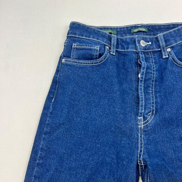 Wild Fable Womens High Rise Straight Leg Jeans Button Fly Size 6 - Picture 4 of 10